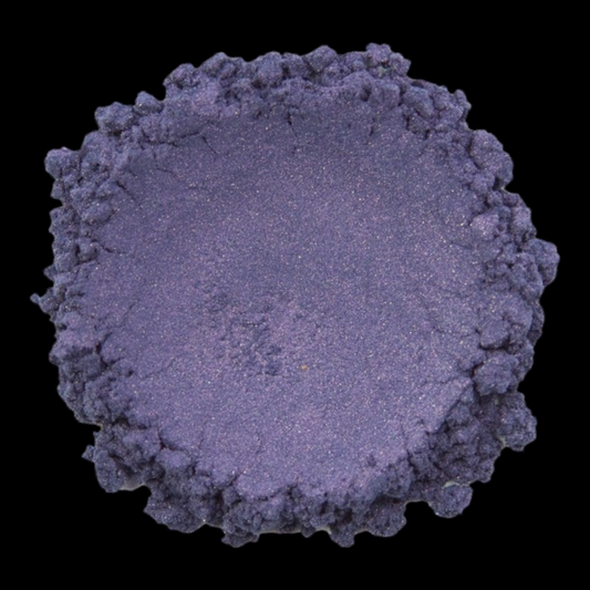 Cosmic Dust pigment fidget keychain with shimmer