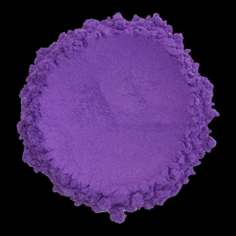 Ultraviolet metallic acrylic paint